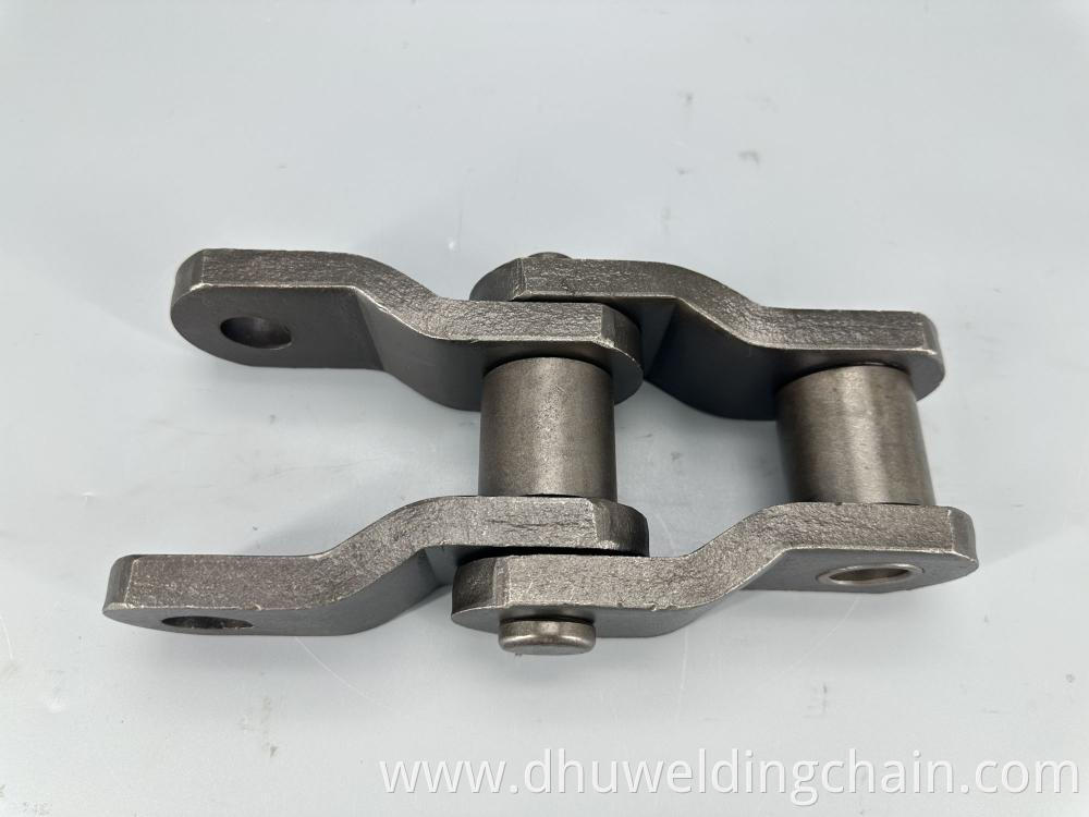 Transmission bending plate chain